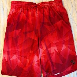 The Children's Place Red Geometric Kids Shorts